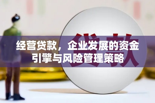 金华经营贷款，企业发展的资金引擎与风险管理策略