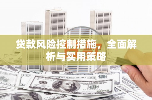 金华贷款风险控制措施，全面解析与实用策略