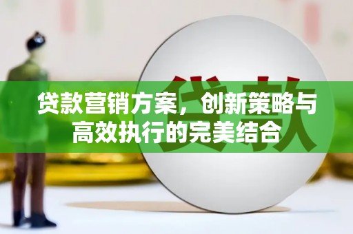 金华贷款营销方案，创新策略与高效执行的完美结合