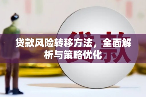 金华贷款风险转移方法，全面解析与策略优化