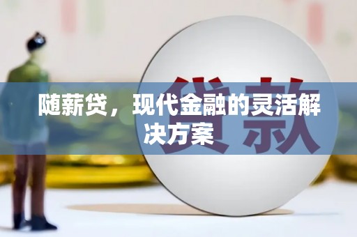 金华随薪贷，现代金融的灵活解决方案