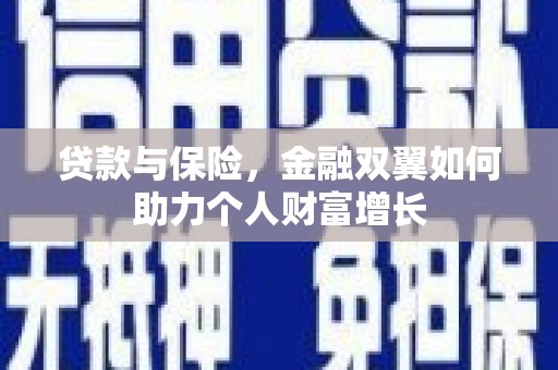 金华贷款与保险，金融双翼如何助力个人财富增长