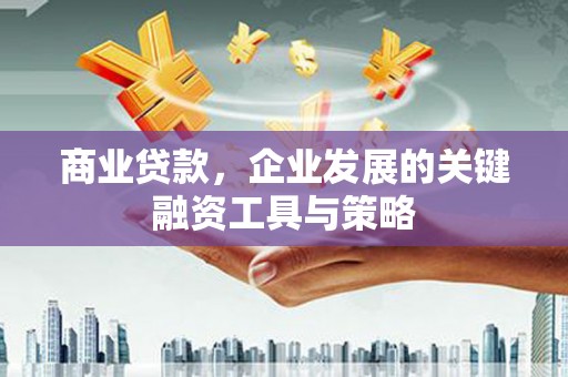 金华商业贷款，企业发展的关键融资工具与策略