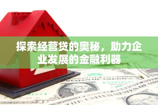 金华探索经营贷的奥秘，助力企业发展的金融利器