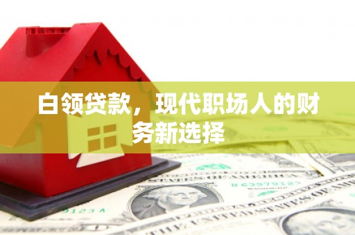金华白领贷款，现代职场人的财务新选择