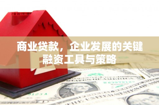 金华商业贷款，企业发展的关键融资工具与策略