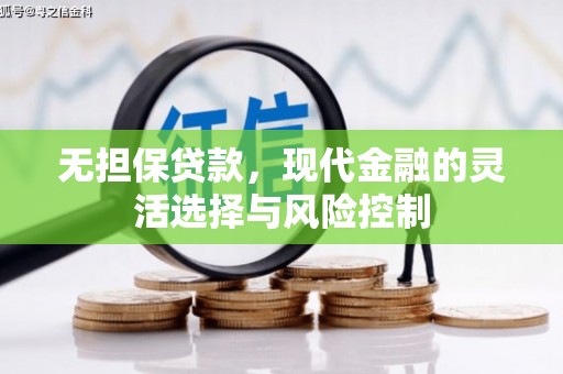 金华无担保贷款，现代金融的灵活选择与风险控制