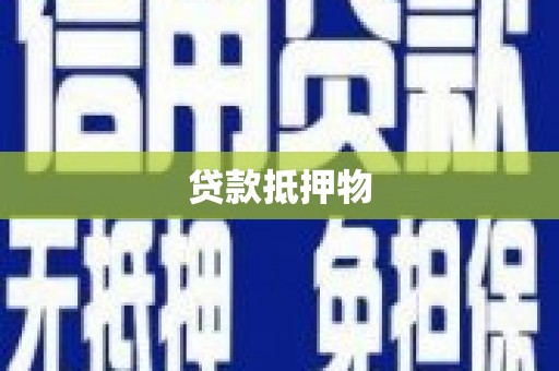 金华贷款抵押物