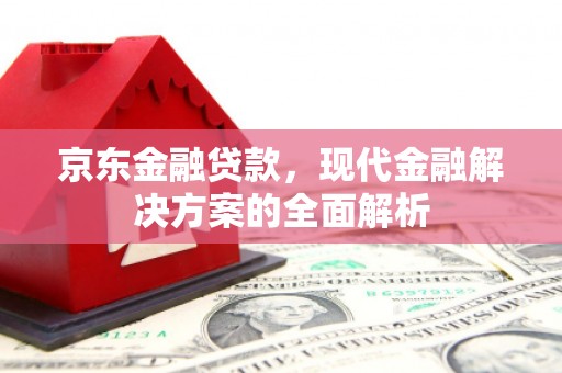 金华京东金融贷款，现代金融解决方案的全面解析