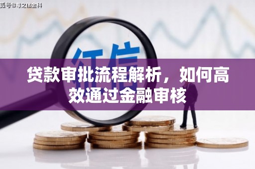 金华贷款审批流程解析，如何高效通过金融审核