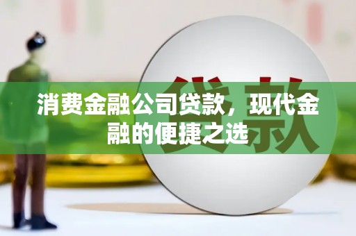 金华消费金融公司贷款，现代金融的便捷之选