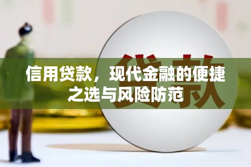 金华信用贷款，现代金融的便捷之选与风险防范
