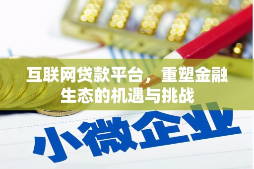 金华互联网贷款平台，重塑金融生态的机遇与挑战