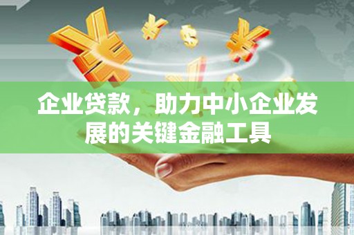 金华企业贷款，助力中小企业发展的关键金融工具