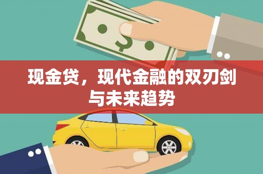 金华现金贷，现代金融的双刃剑与未来趋势
