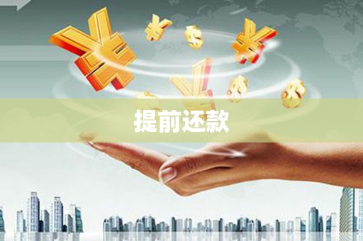 金华提前还款