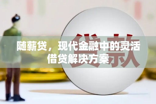金华随薪贷，现代金融中的灵活借贷解决方案