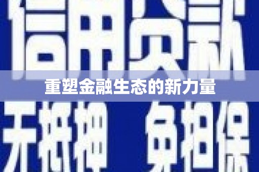 金华重塑金融生态的新力量