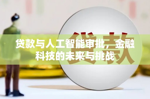 金华贷款与人工智能审批，金融科技的未来与挑战