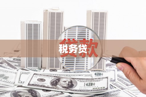 金华税务贷