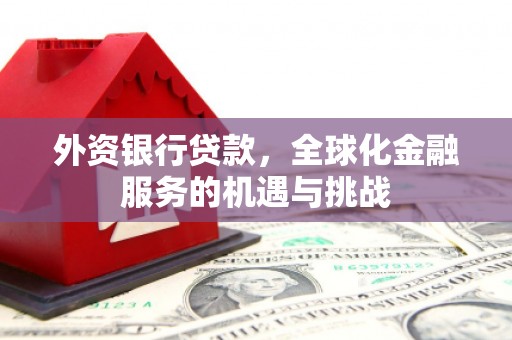 金华外资银行贷款，全球化金融服务的机遇与挑战