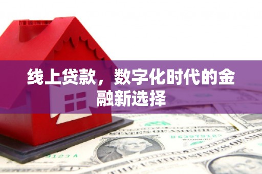 金华线上贷款，数字化时代的金融新选择