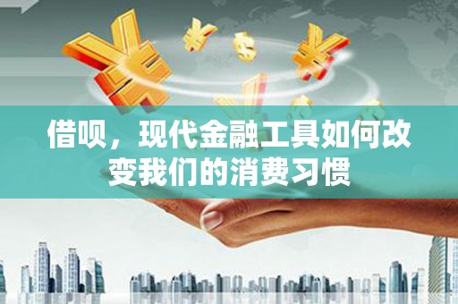金华借呗，现代金融工具如何改变我们的消费习惯