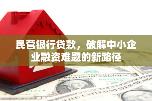 金华民营银行贷款，破解中小企业融资难题的新路径