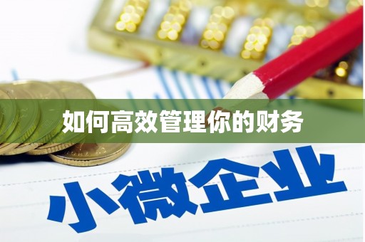 金华如何高效管理你的财务