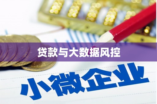 金华贷款与大数据风控